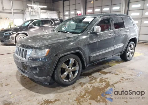 2012 Jeep Grand Cherokee Overland z USA, uszkodzony, nr VIN 1C4RJFCG8CC310092